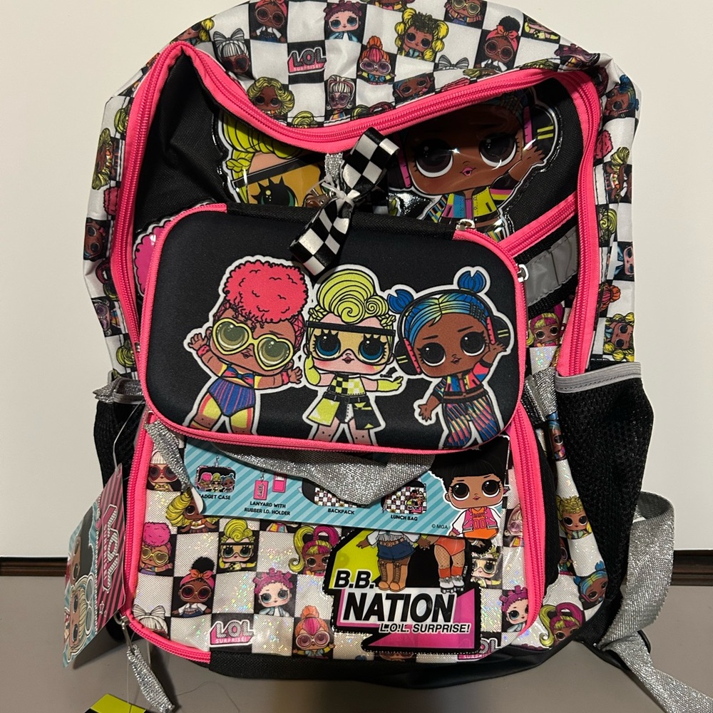 LOL Surprise Backpack with Characters